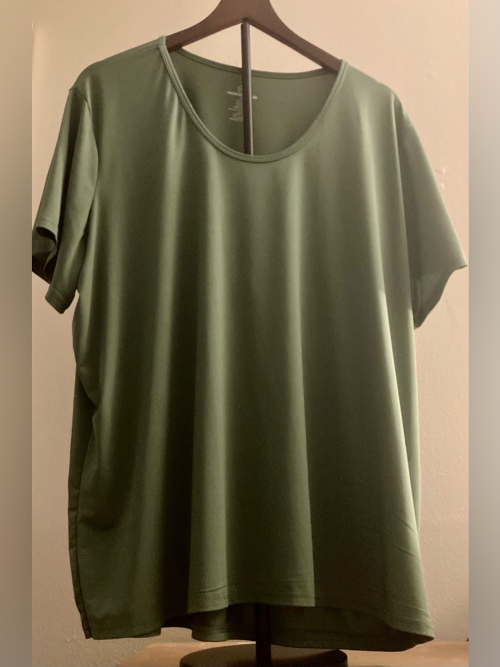 Real Essentials 3X Women's Dry Fit Tech Stretch Short-Sleeve Crew Neck T-Shirt